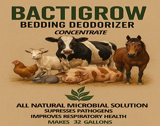 Bactigow Deodorizer concentrate makes 32 gallons